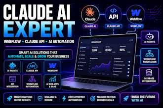 claude ai webflow expert claude API ai automation custom web apps developer