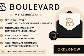 setup boulevard spa email marketing boulevard custom email template design