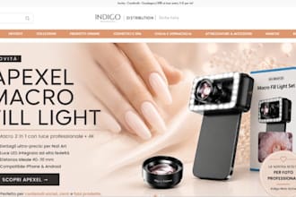 build wix nail technician nail salon manicure website design