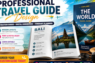 design travel guide destination guide digital guidebook itinerary planner