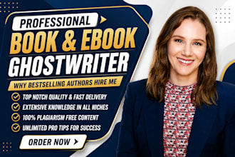 ghostwrite your nonfiction self help memoir ebook ghostwriter as ebook writer