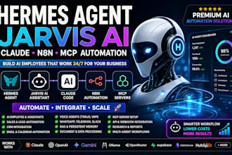 claude ai hermes agent personal jarvis ai voice assistant claude cowork n8n web3