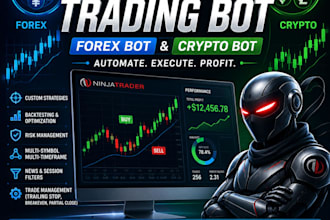 build ninjatrader trading bot, forex bot crypto trading bot