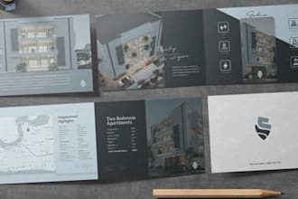 design real estate offering memorandum, property investment prospectus teaser
