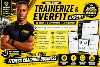 setup trainerize everfit app trainerize everfit coach trainerize fitness coach
