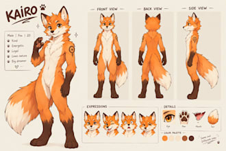 draw furry art, fursona, nsfw art, vrchart furry ref sheet anthro oc character