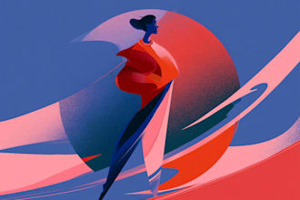 do digital abstract art