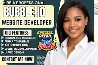 build a professional bubble website bubble io devloper rebuild your bubble web