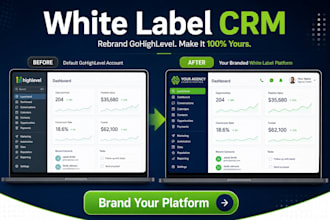 customize gohighlevel saas crm pipline white label snapshots workflows
