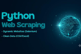 do python web scraping selenium automation and ai data extraction