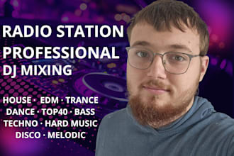 produce a custom dj mix for your radio station