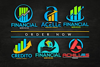 design credit repair, financial, accounting, business consulting logo