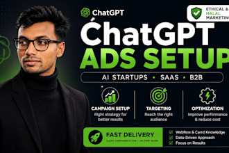 setup and optimize chatgpt ads campaign for ai startups and saas