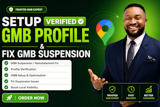 do google business profile verification, fix and reinstate gmb suspension
