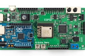 design esp32 iot pcb, wifi ble hardware and embedded firmware
