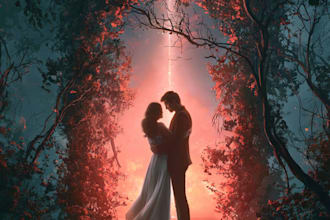 design fantasy book cover illustration art christian, horror