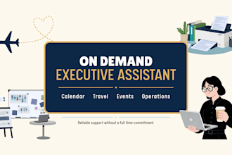 be your on demand executive assistant