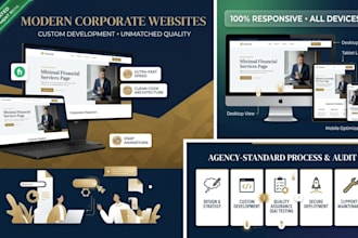 build custom modern animated website
