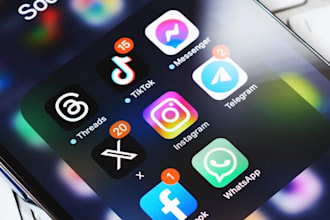 market and manage accounts on social media