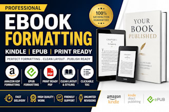 do professional ebook formatting for KDP