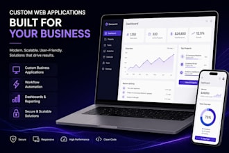 build your saas mvp or startup web application