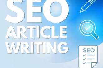 write SEO blog articles and website content