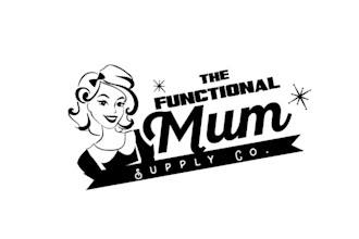 make artwork retro logo the functional mum supply co