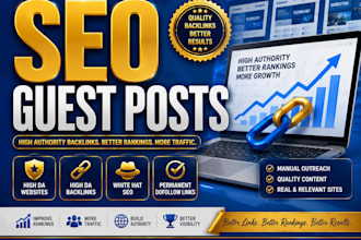 publish high quality SEO guest posts on authority websites