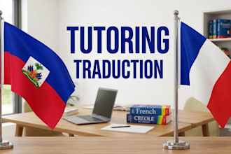 translate french to haitian creole or be a your haitian creole tutor