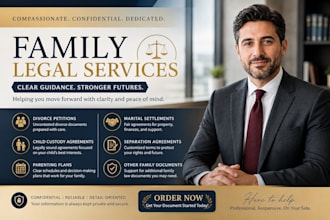 draft divorce petitions, custody agreements and parenting plans