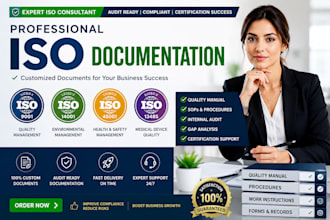 do iso 9001 iso 14001 iso 45001 iso 13485 qms documentation and isocertification
