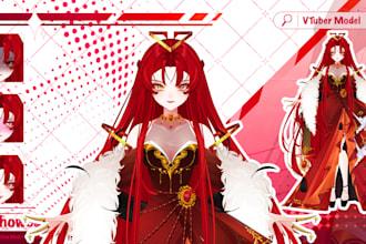 vtuber model character design