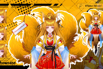 vtuber model character design