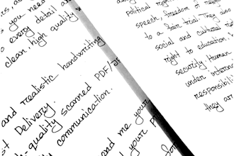 write beautiful personalized handwritten letters notes and cards