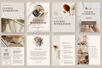 create canva editable business ebooks, workbooks, pdfs, and lead magnets