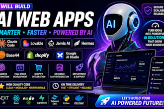 claude lovable jarvis ai hermes base44 shopify claude google ai studio web apps