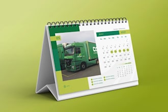design a professional printable calendar or planner for 2026