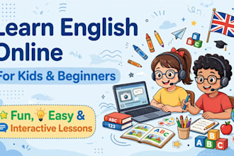 teach english online to kids and beginners