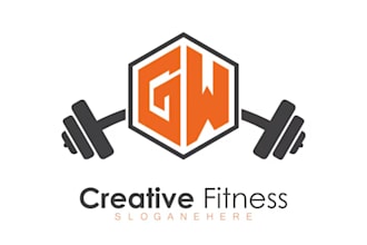 do design creative crossfit, fitness, weight, gym shirt logo