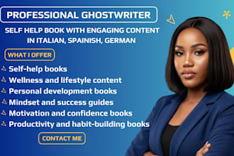 ghostwrite self help ebook nonfiction ebook in italian spainish german