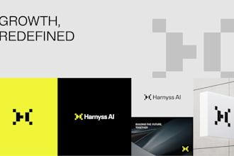 design a modern, minimal brand identity