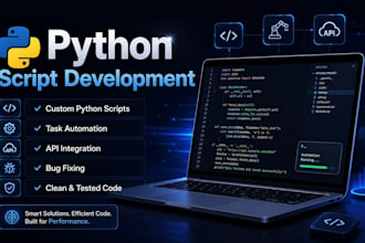 create a custom python script for automation