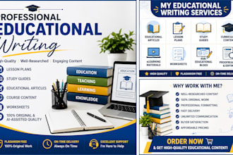 write SEO friendly educational blogs and academic content
