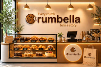 design premium restaurant, cafe and food brand identity and packaging