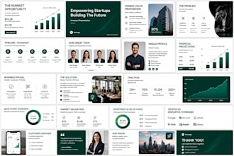design startup pitch deck investor presentation powerpoint google slides