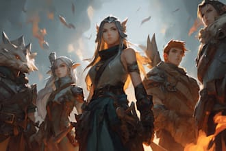 do a character design