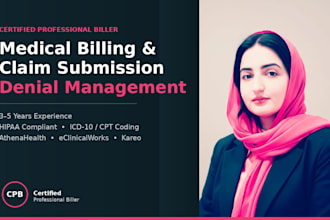 do medical billing, claim submission, and denial management