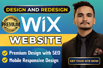 wix website redesign, develop wix website design, redesign wix website redesign