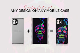 design trendy custom phone case designs for print on demand brands