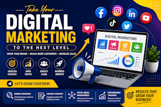 be in charge of your digital and social media promotion